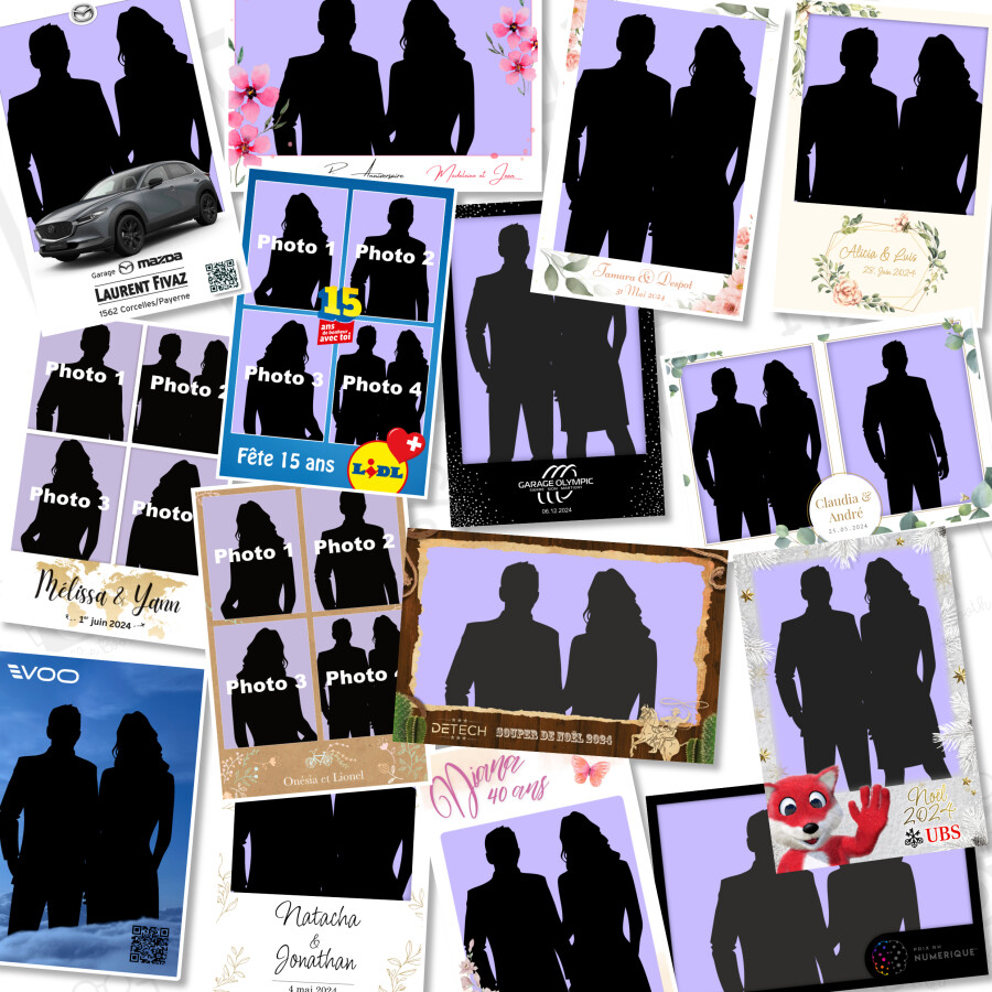 Personnalisation du cadre photo